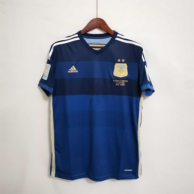 AAA Quality Argentina 2014 World Cup Away Final Soccer Jersey